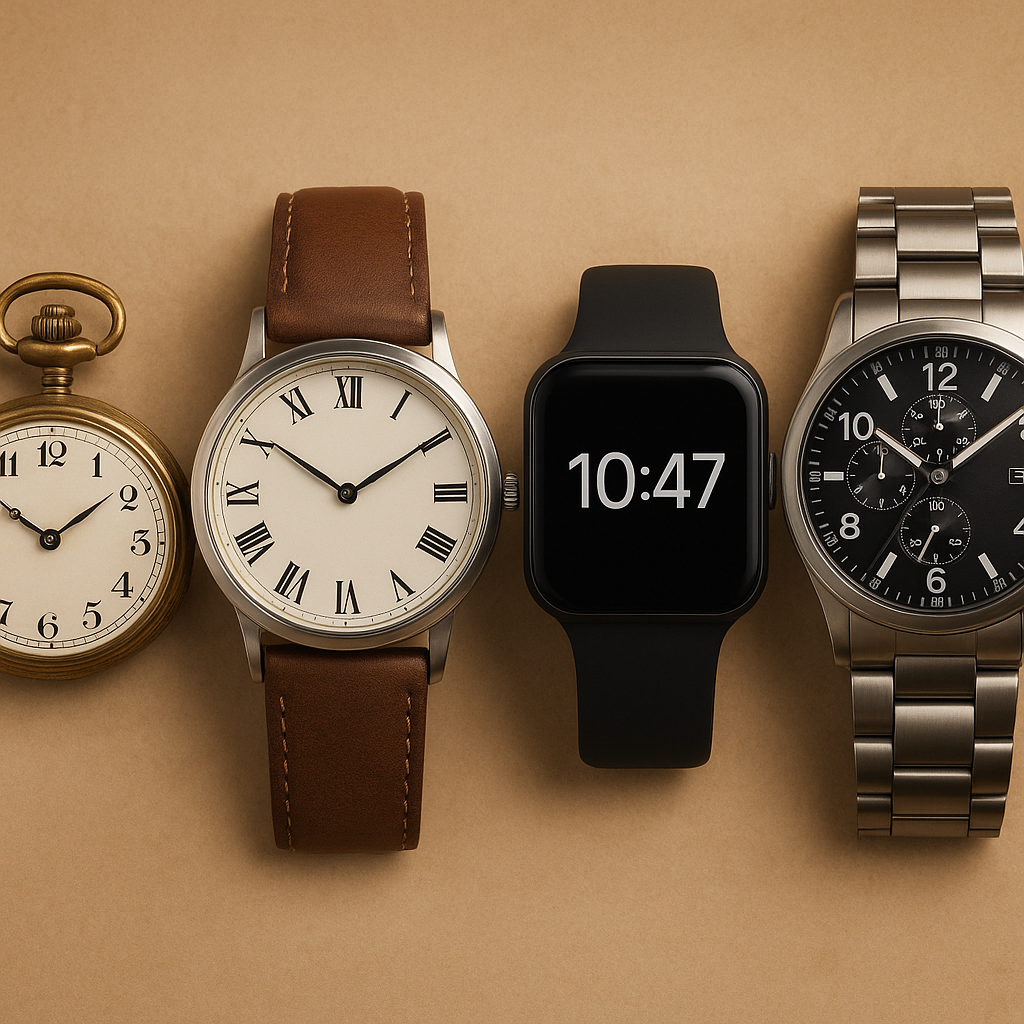 Evolution of watches from classic to smart