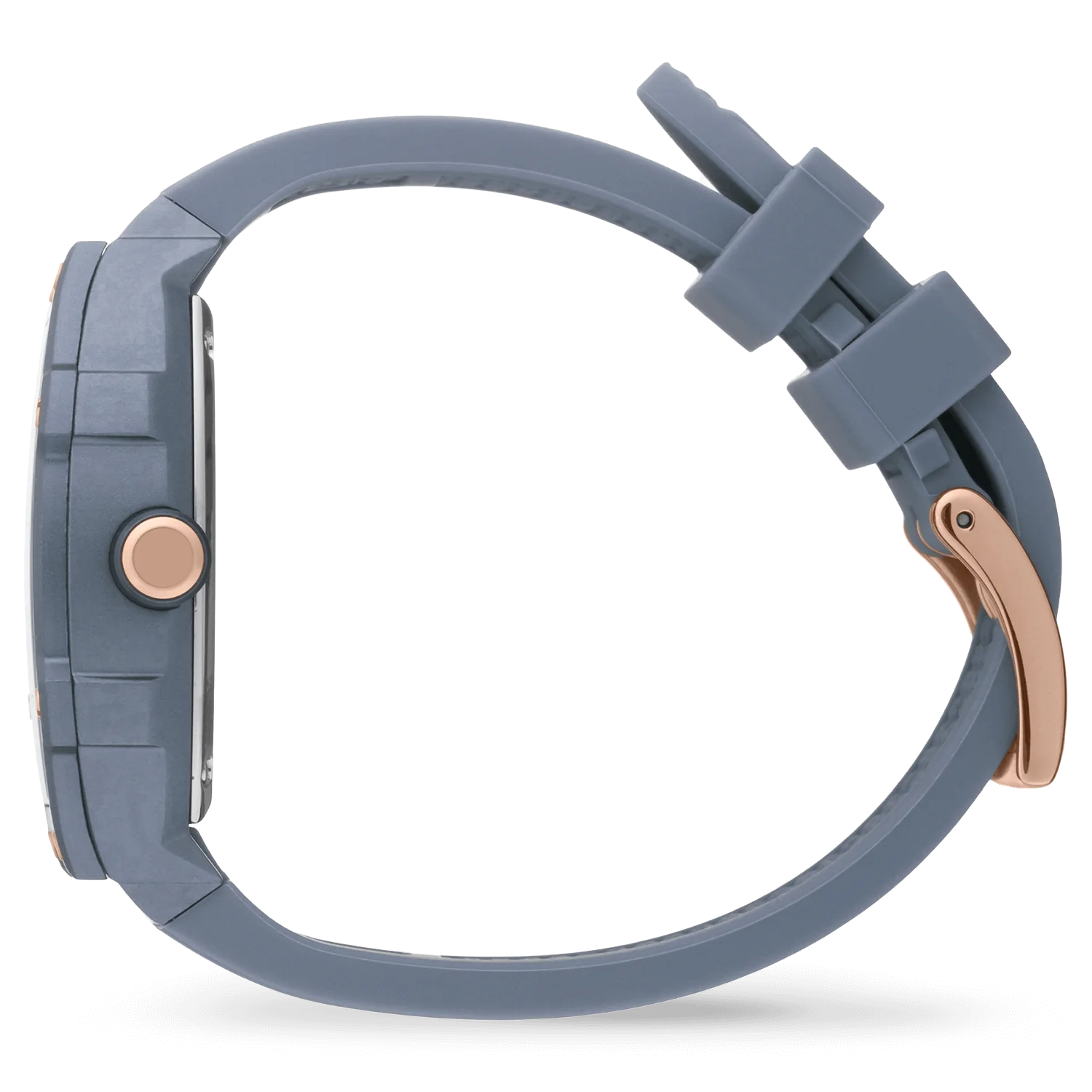 ICE Boliday Ladies Horizon Blue Watch with nude and rose gold accents.