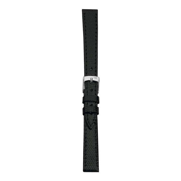 Morellato Livorno Cucito watch strap, genuine Teju Lizard, hand-stitched edge.
