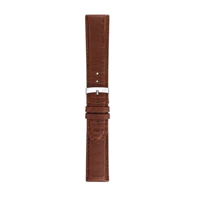 Genuine Matt Alligator Watch Strap by Morellato - Italian Luxury Craftsmanship.