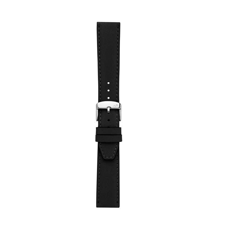 Morellato Square Coated Nubuck Leather Strap with modern design and durable polyurethane coating.