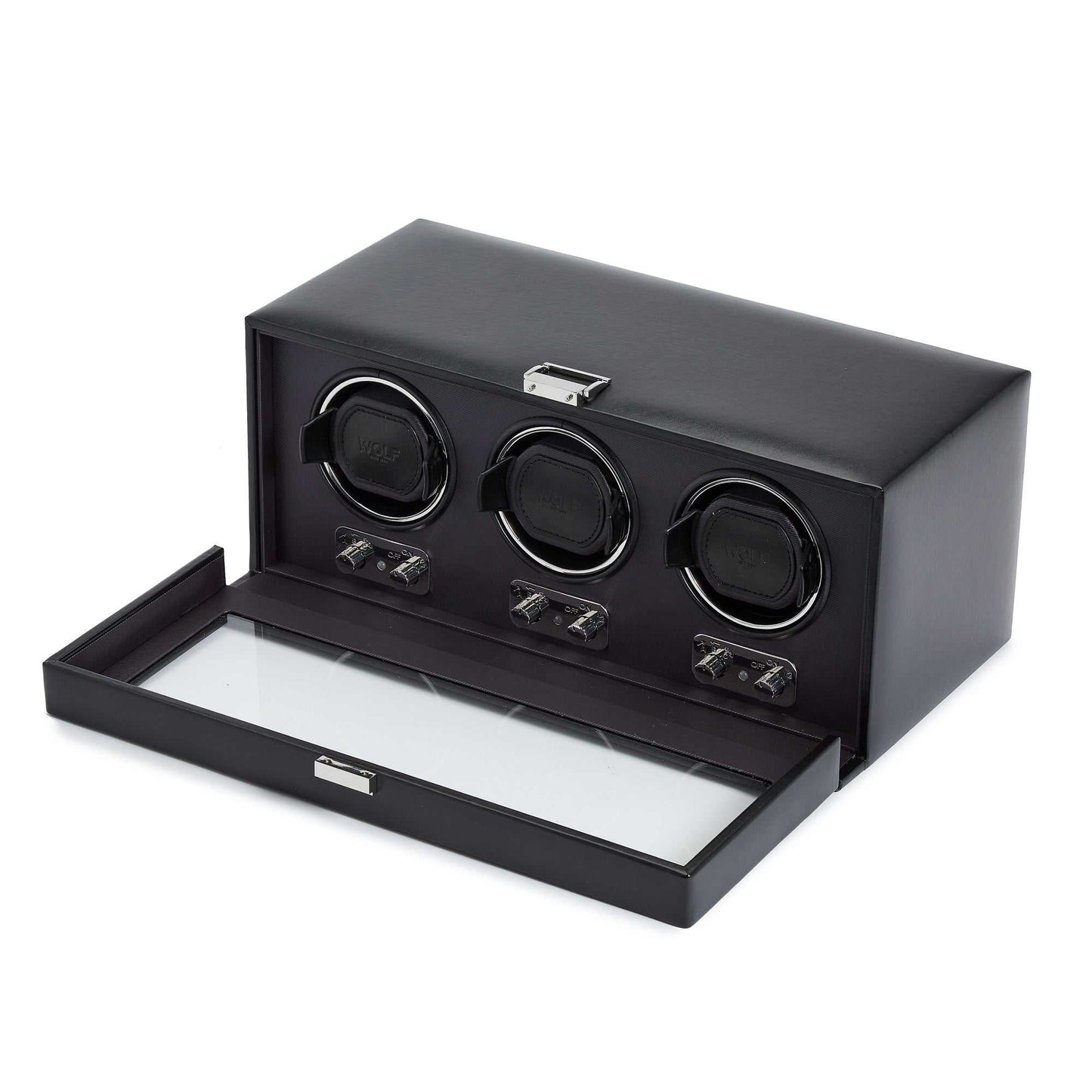 Watch Avenue UKwatch winderWolf Heritage Triple Watch Winder 270202Watch Avenue UK