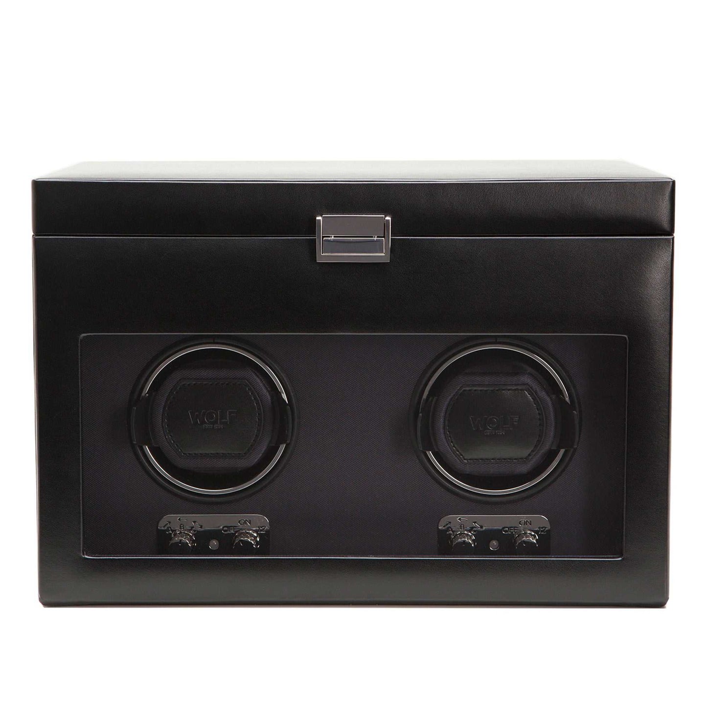 Watch AvenueWolf Heritage Double Watch Winder with Storage 270402Watch Avenue UK