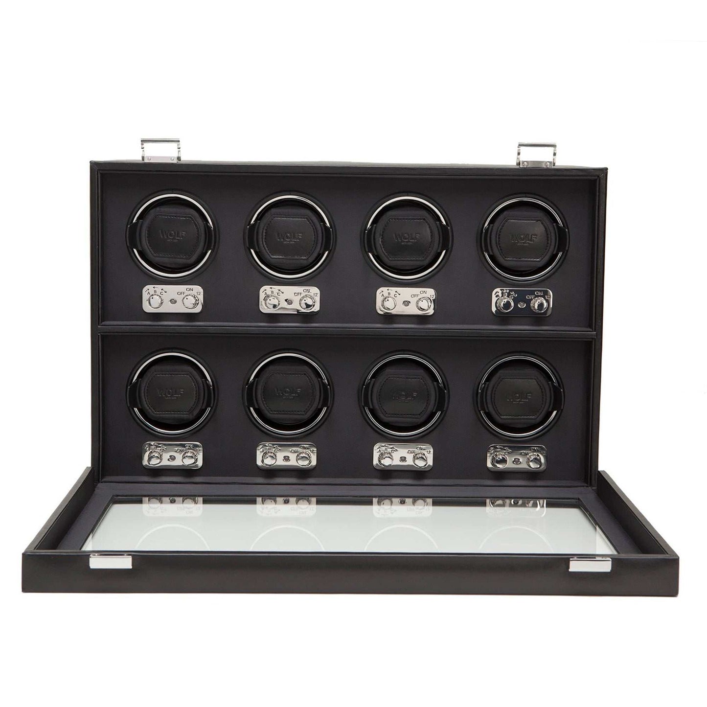 Watch Avenuewatch winderWolf Heritage 8 Piece Watch Winder 270802Watch Avenue UK