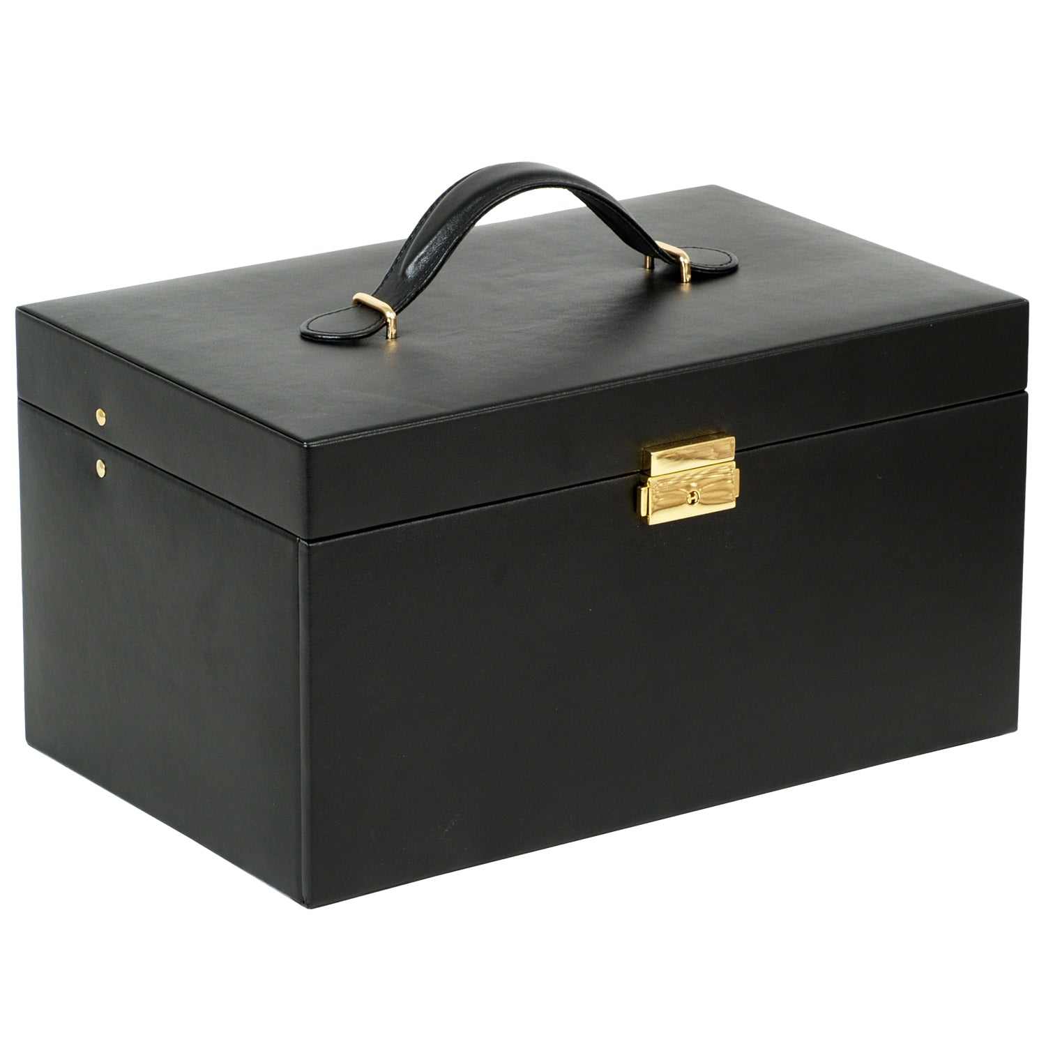 Jewellery Box Wolf Heritage Large Jewellery Box Black 280202