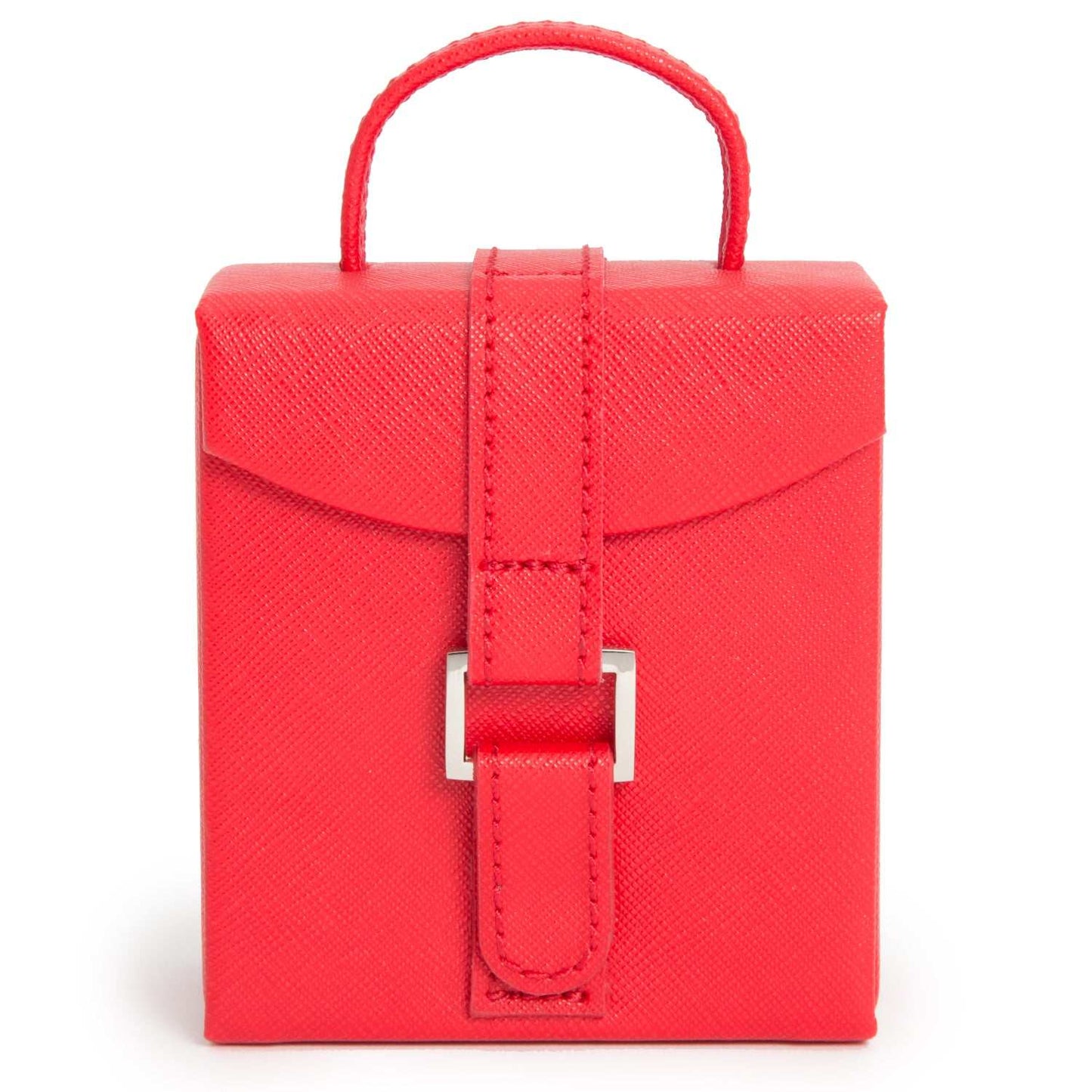 Jewellery BoxWolf Heritage Fold-Out Travel Red Saffiano Jewellery Box 281214Introducing the Wolf Heritage Fold-Out Travel Red Saffiano Jewellery Box (Model: 281214) – a harmonious blend of classic design and vibrant elegance. Elevate your je
