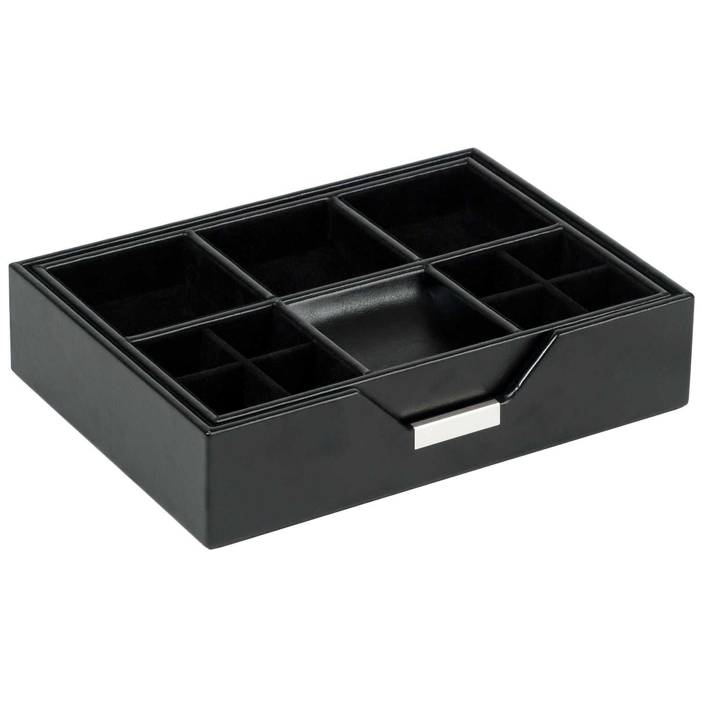 Watch Avenue UKValet TrayWolf Heritage Set of 2 Valet Trays Black 290302Watch Avenue UK