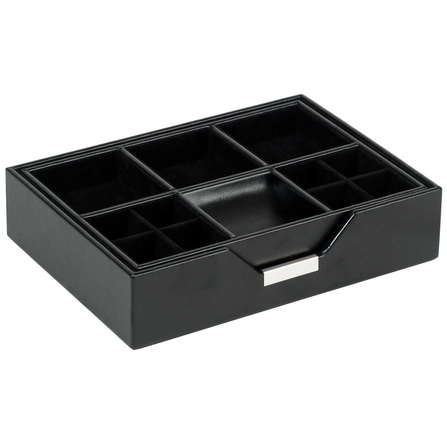 Watch Avenue UKValet TrayWolf Heritage Set of 2 Valet Trays Black 290302Watch Avenue UK