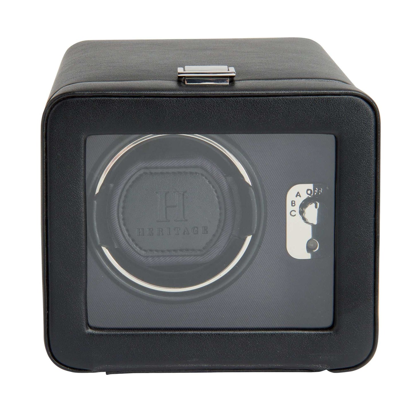 Watch AvenueWolf Windsor Single Watch Winder with Cover 4525029Watch Avenue UK