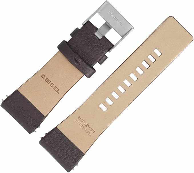 Diesel DZ-1114 Brown Leather Strap – 30mm Lug Width