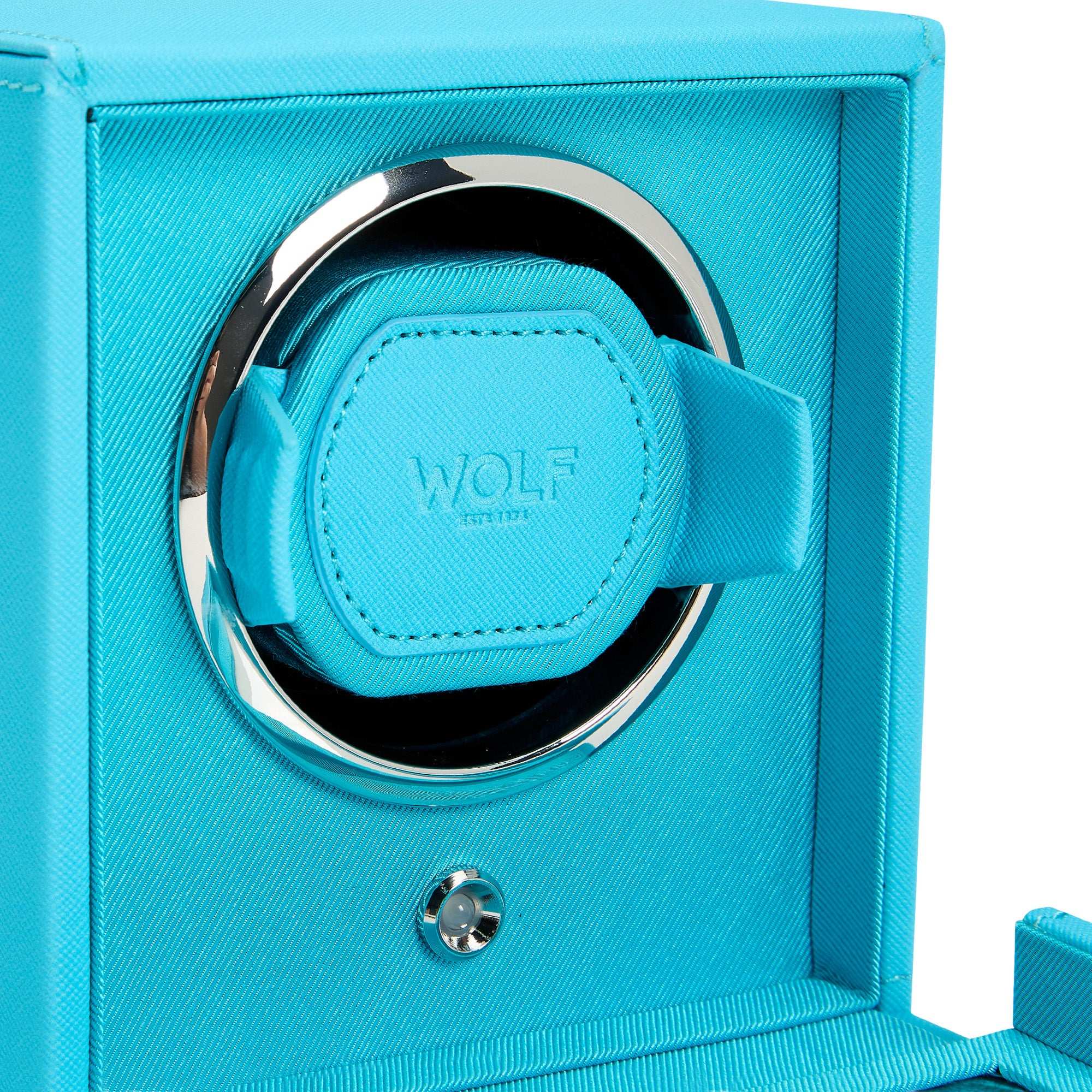 Wolf Cub Watch Winder – Vegan Leather, Bi-Directional