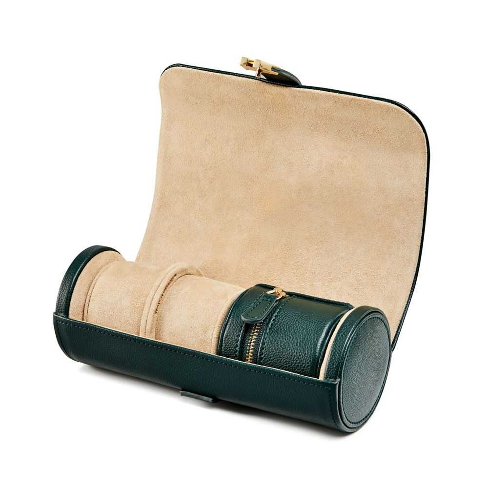 Watch Avenue UKJewellery RollWolf Cassandra Jewellery Watch Roll Hunter Green 800844Watch Avenue UK