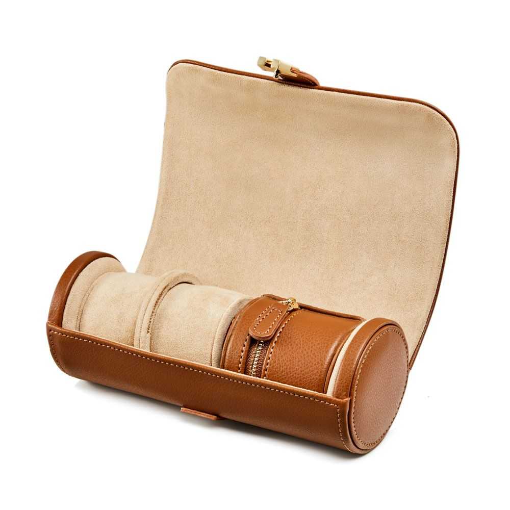 Watch Avenue UKJewellery RollWolf Cassandra Jewellery Watch Roll Cognac 800845Watch Avenue UK