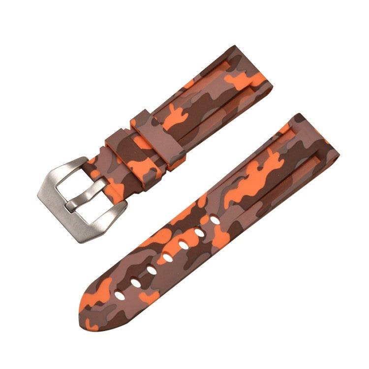 Watch StrapCamo Pattern Silicone Watch Straps - Military-Inspired Design for a BoTransform your watch with our Camo Pattern Silicone Straps, inspired by the Disruptive Pattern Material used by the British Armed Forces. Featuring iconic camouflage