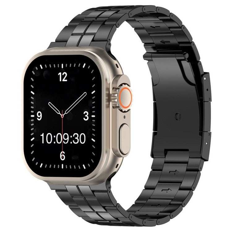 Block Titanium Metal Apple Watch Bracelet | Watch Avenue