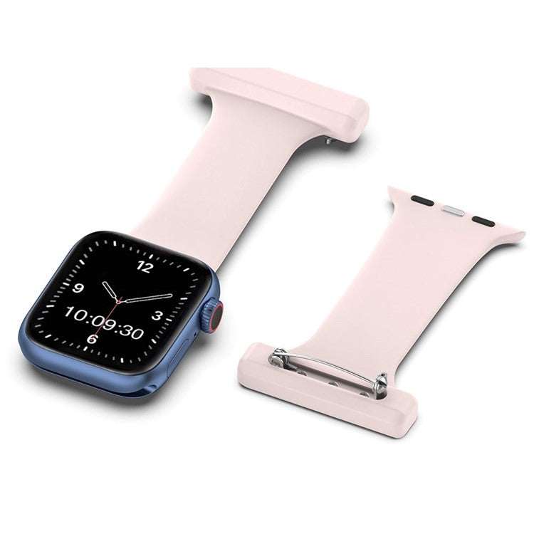 Nurse Apple Smart Watch Fob in white silicone with detachable strap suitable for medical professionals.