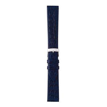 Morellato Birmingham Flat/Padded Crocodile Watch Strap