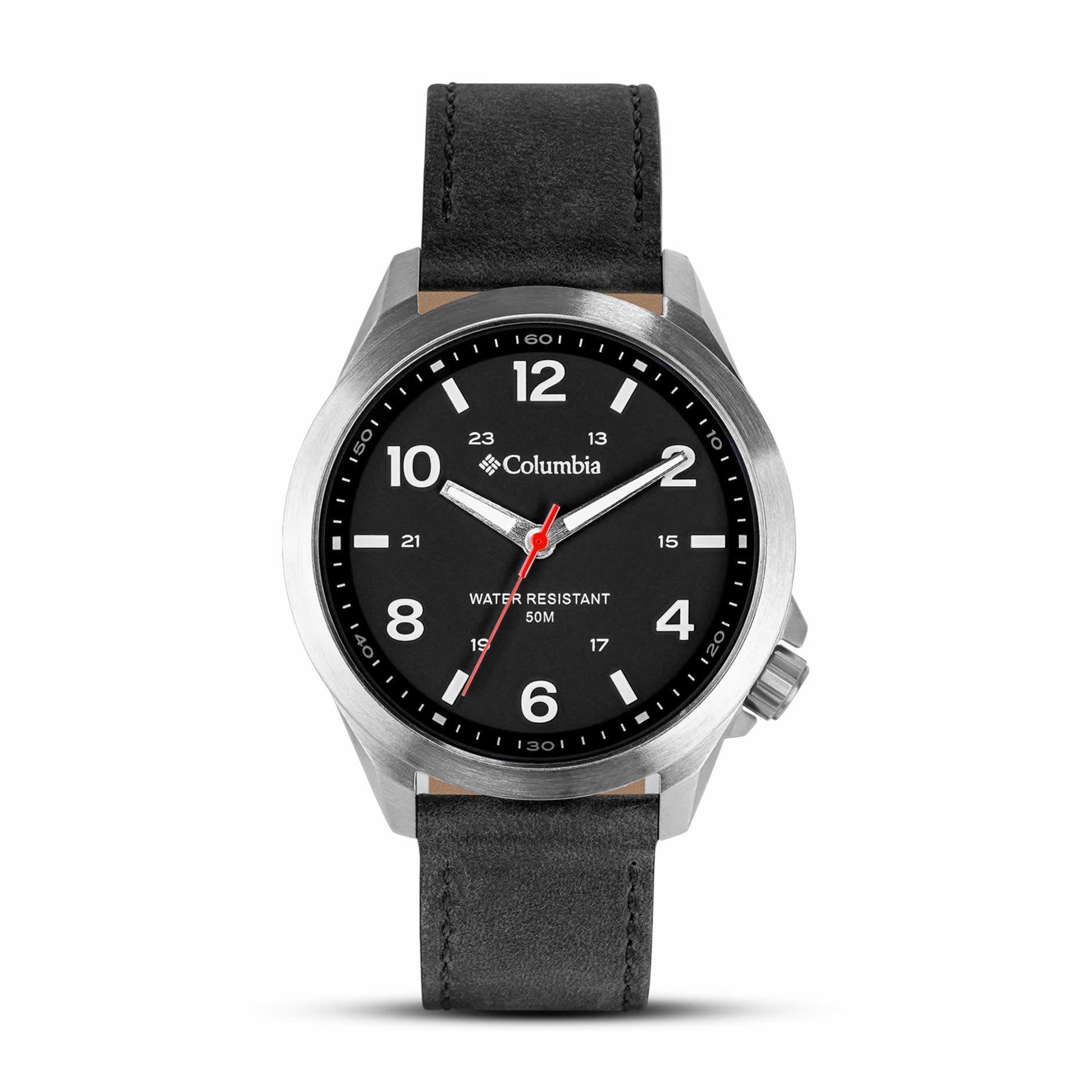 WatchColumbia Watch Crestview Black CSS10-001Explore the timeless elegance of the Crestview collection, a classic field-inspired trail watch seamlessly integrated into the Columbia Timing collection. Boasting a