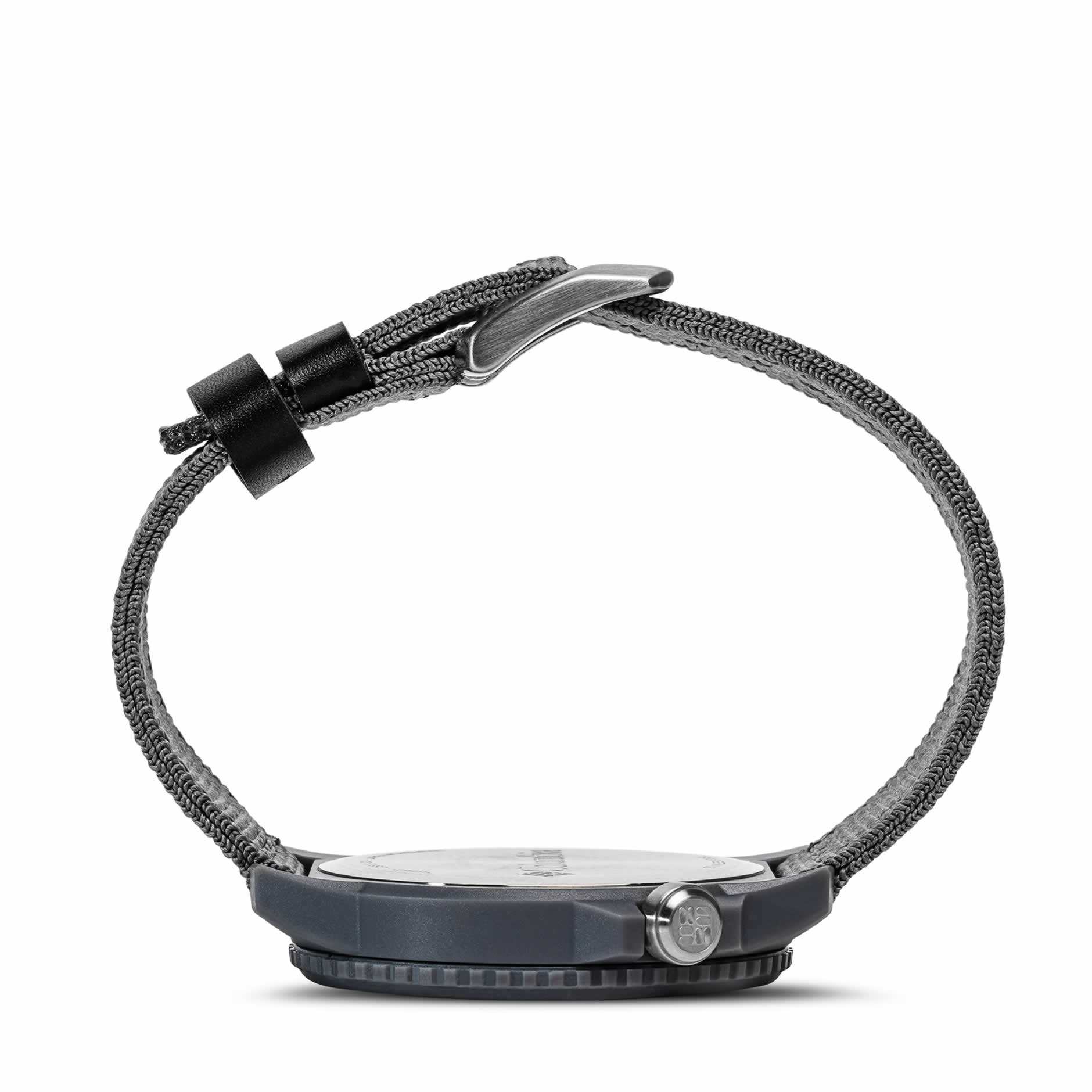 WatchColumbia Watch Cross Trails Grey Case Grey Dial Grey Nylon Strap