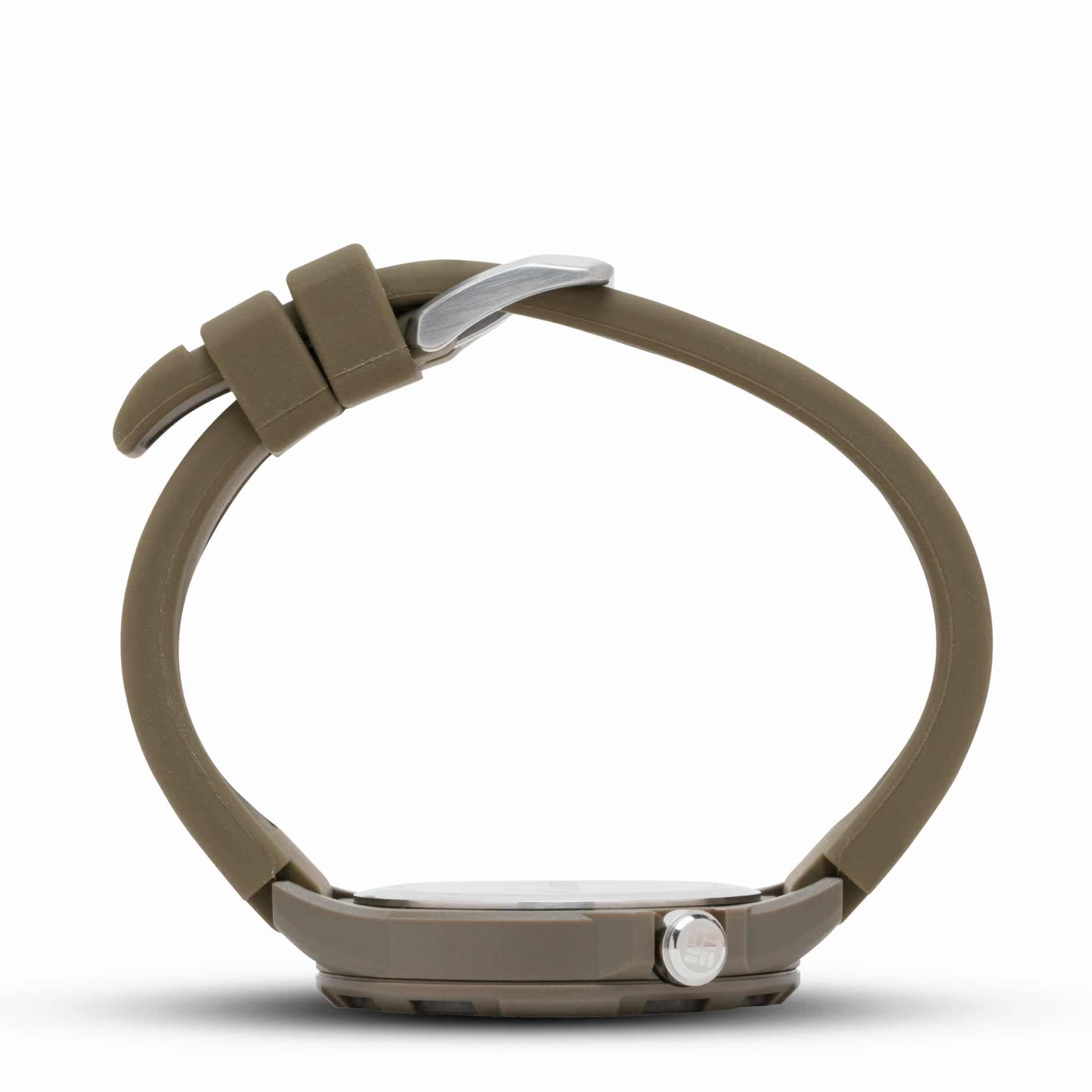 WatchColumbia Watch Trailhead Olive Dial Olive Silicone Strap