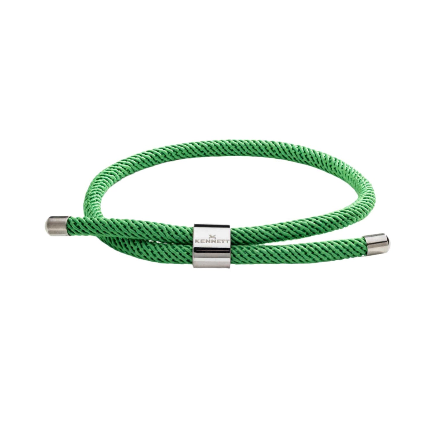Kennett Unisex Rope Bracelet – Steel Clasp & Nylon