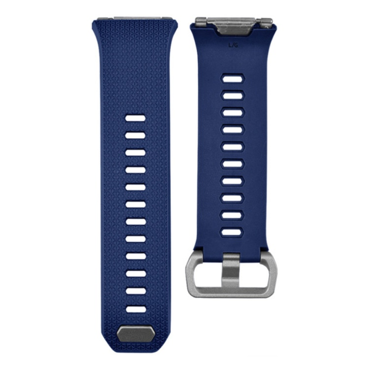 Fitbit Ionic compatible blue straps, sizes S & L available, durable and stylish.