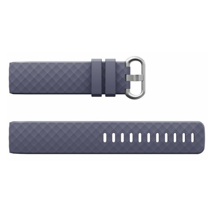 Fitbit Charge 3 and 4 compatible straps in navy, durable and stylish design for all wrist sizes.
