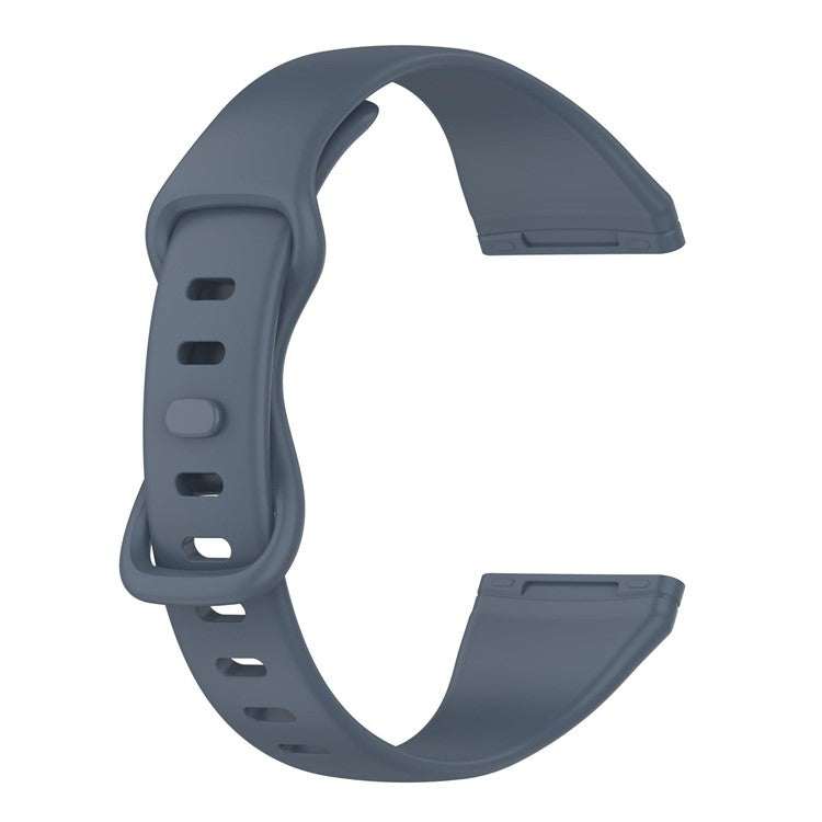 Fitbit Versa 4 compatible strap in gray, sizes S and L available.