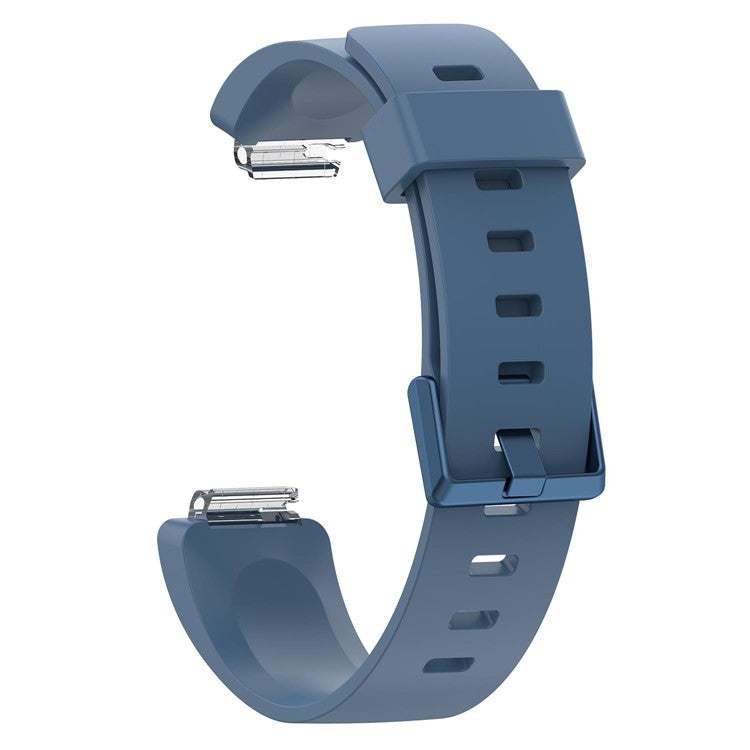 Fitbit Inspire compatible strap in blue, available in sizes S and L, designed for comfort and style.