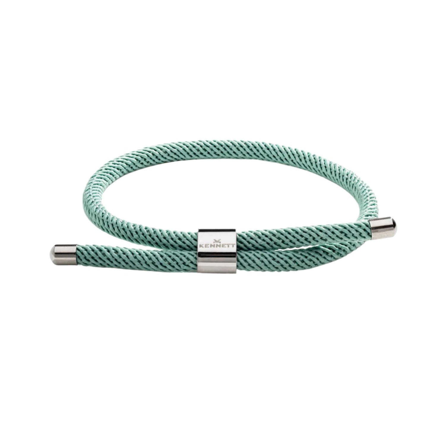 Kennett Unisex Rope Bracelet – Steel Clasp & Nylon