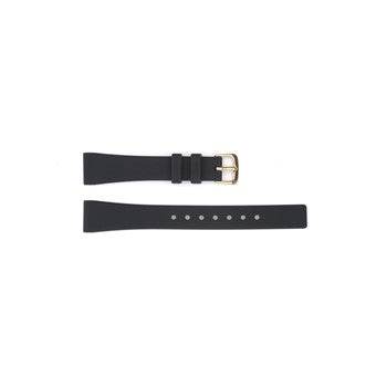Navy blue silicone Radley 17mm watch strap RY2764.