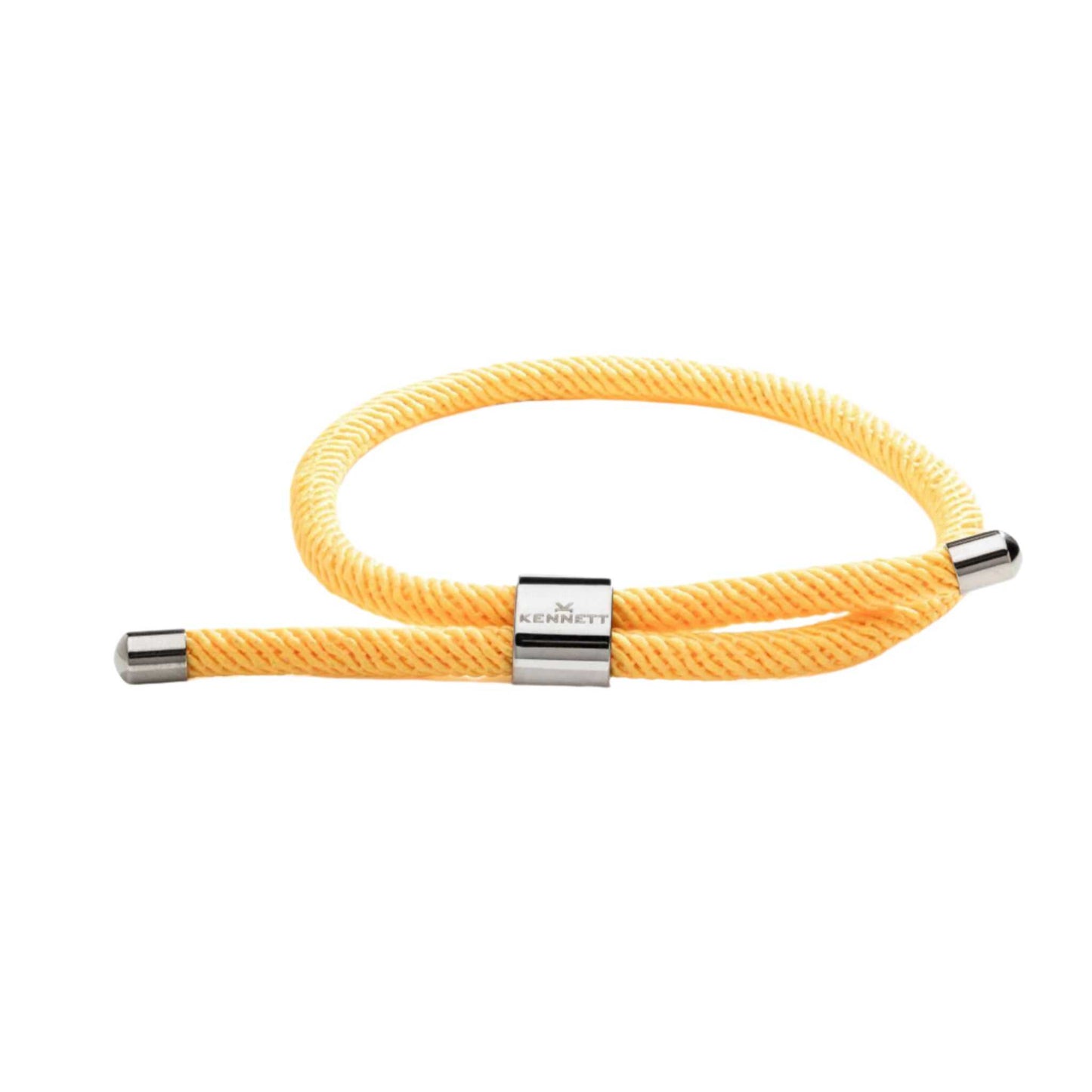 Kennett Unisex Rope Bracelet – Steel Clasp & Nylon