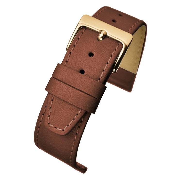 Watch StrapLight Brown Plain Stitched Leather Watch Strap - Classic & StylishElevate your watch collection with the Light Brown Plain Stitched Leather Watch Strap - a timeless and sophisticated accessory that complements any style. Made from