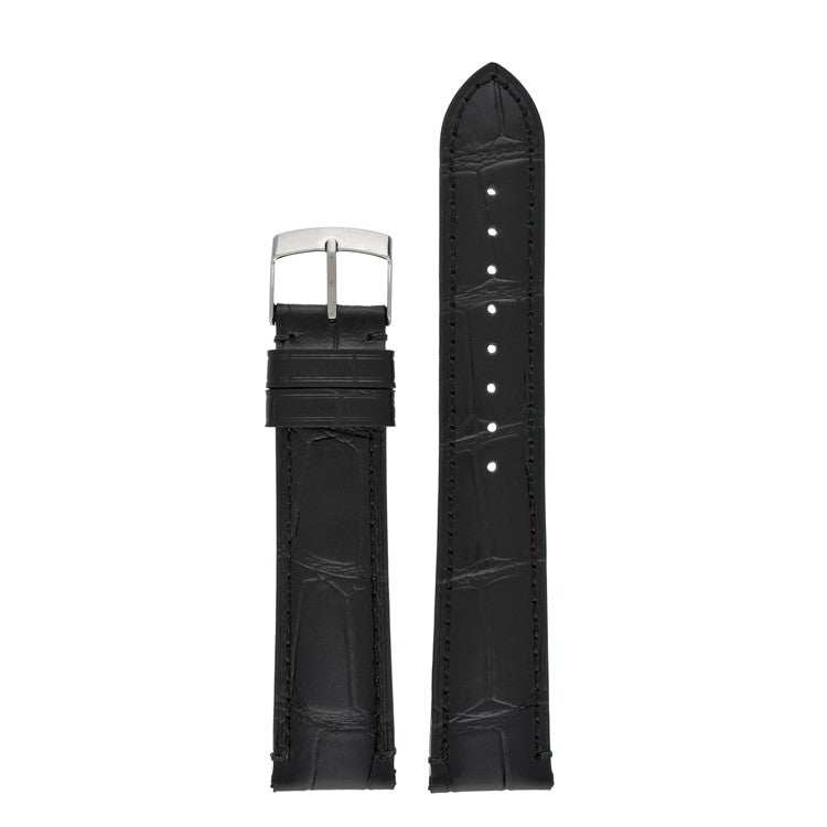 Handmade Alligator Grain Leather Watch Strap
