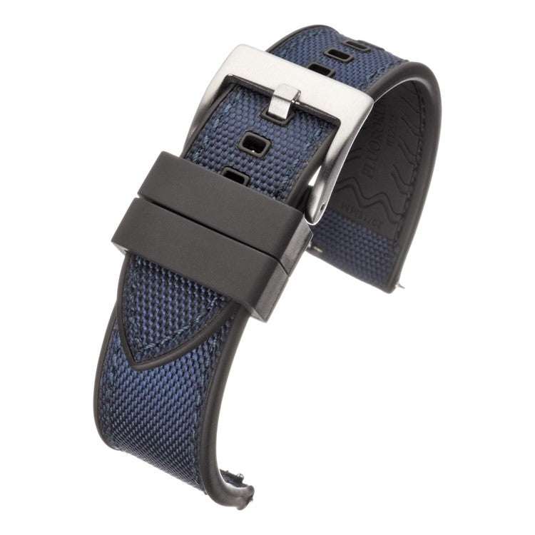 Watch StrapSailcloth & Rubber Hybrid Watch Strap - Premium Nylon Upper | Durable Our Sailcloth & Rubber Hybrid Watch Straps are perfect for those seeking both style and durability. The premium reinforced nylon upper, inspired by ship sails, a