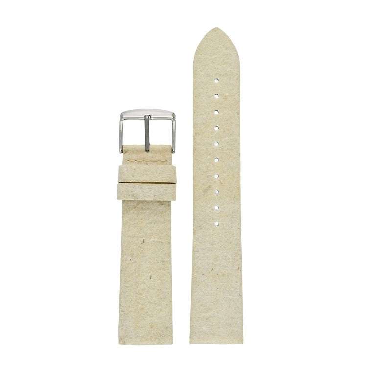 Eco Watch Strap – Pineapple Fibre with Silver Buckle