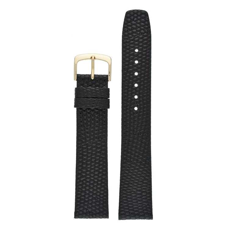 Extra Long Lizard Grain Watch Strap – Black or Brown