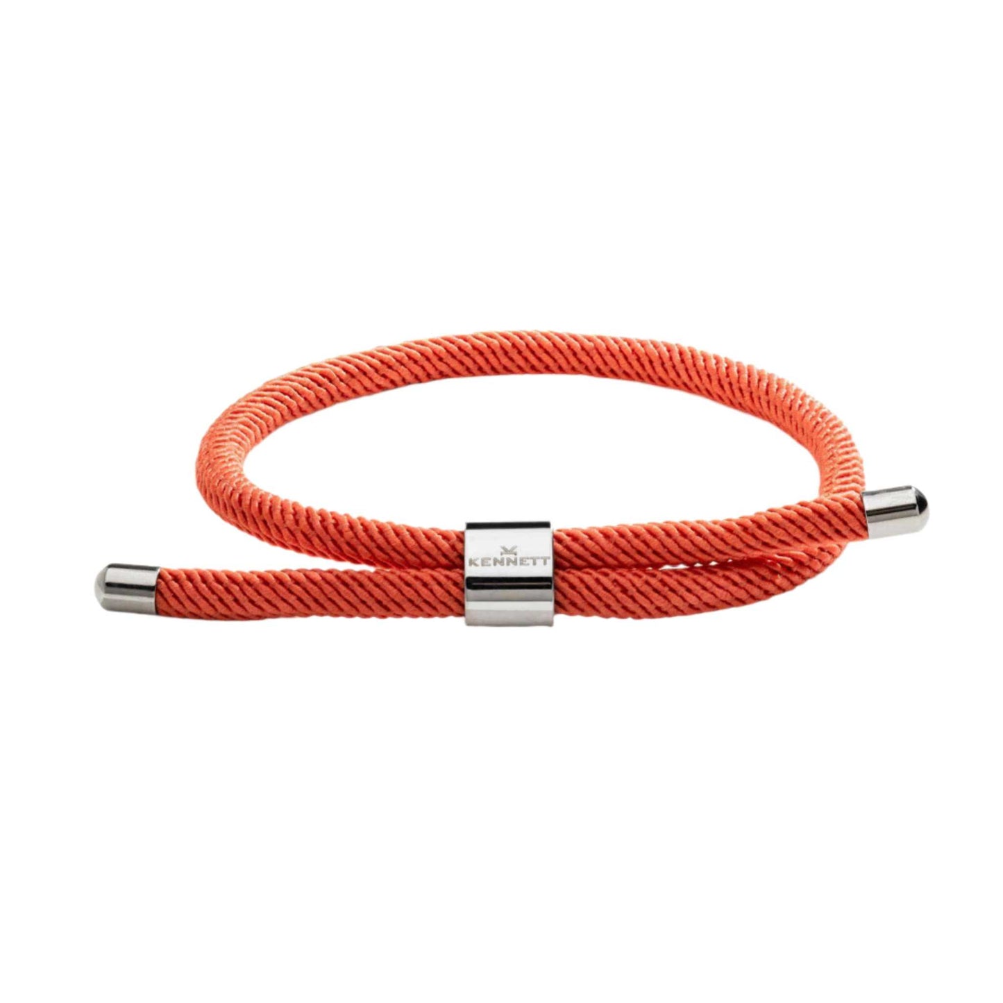 Kennett Unisex Rope Bracelet – Steel Clasp & Nylon