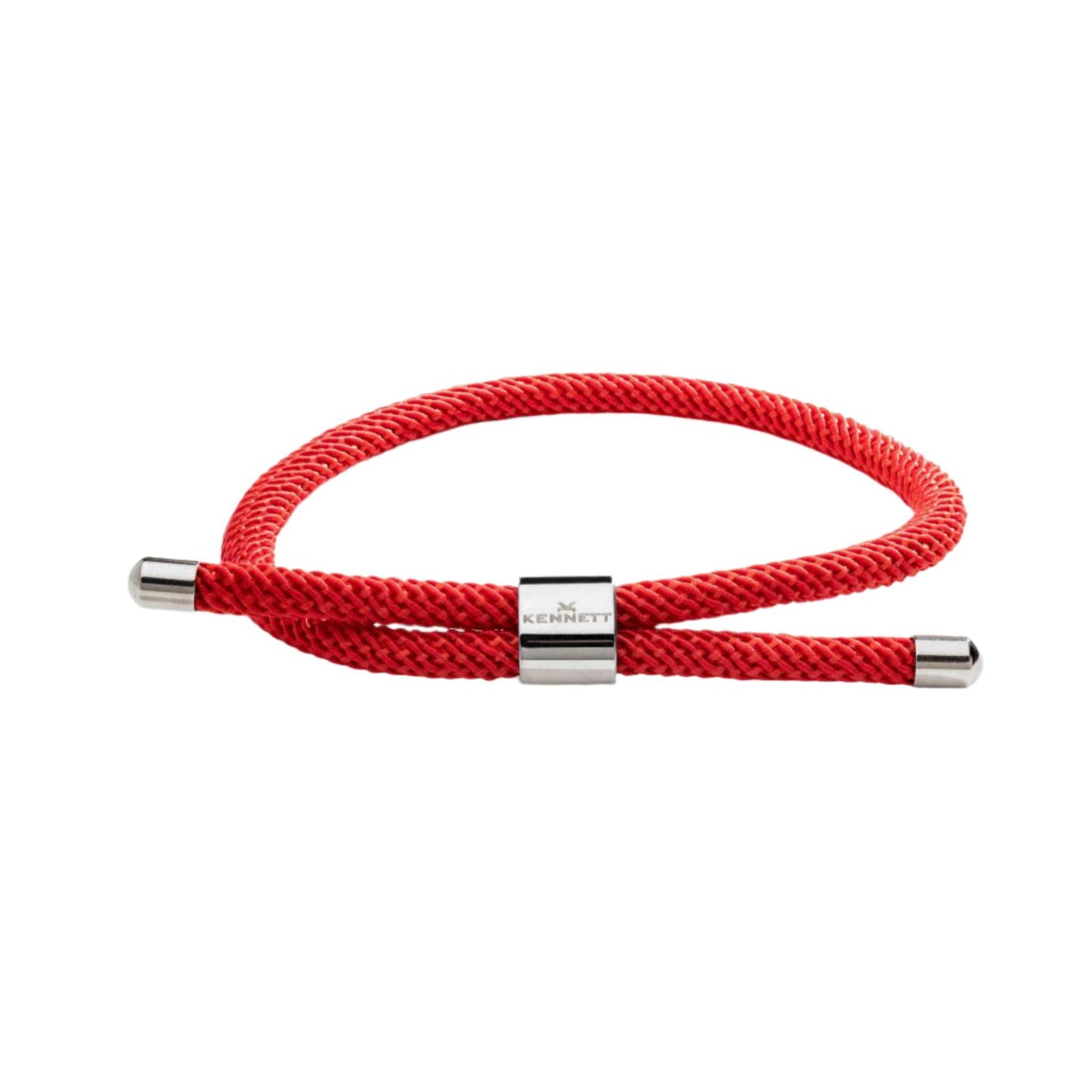 Kennett Unisex Rope Bracelet – Steel Clasp & Nylon