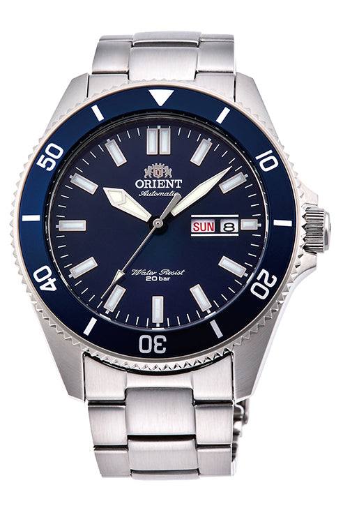 WatchOrient Big Mako Mechanical WATCH (44mm) Blue Dial / Stainless Steel RADiscover Orient, the Japanese watch brand established in 1950, offering a range of high-quality, accessible timepieces characterized by enduring style. As a pioneer