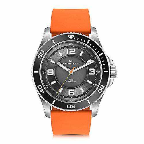 Solar powered mens watch