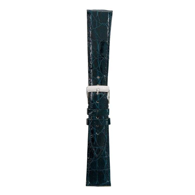 Morellato Tracy genuine crocodile watch strap with luxurious design and stitched edges.