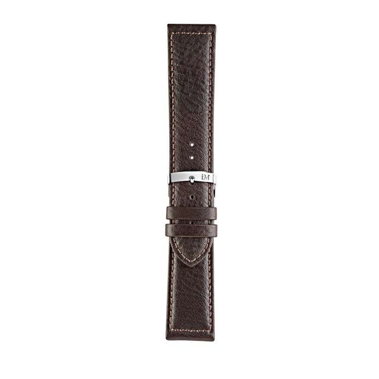 Morellato Panamera Coated Leather Watch Strap, durable, elegant design with smart grain pattern.