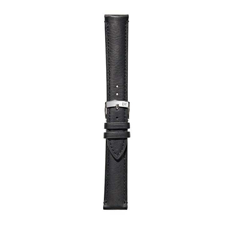 Soft calfskin leather watch strap, handmade with premium quality and elegant design.