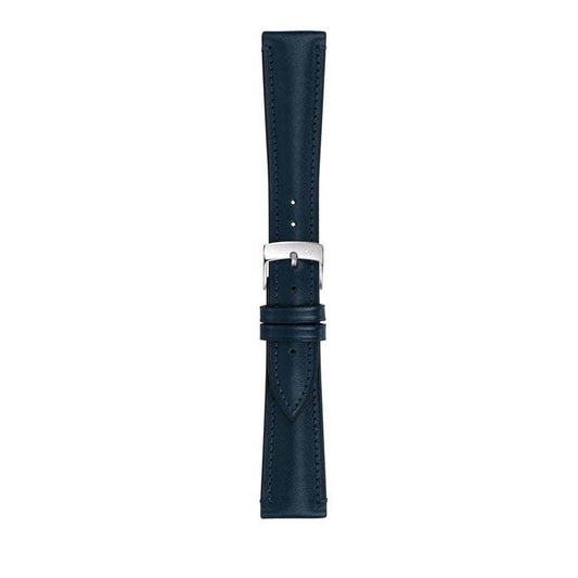 Morellato Donatello premium calfskin leather watch strap with natural sheen and handstitched design.