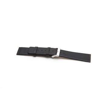 SKAGEN leather watch band 233XXLSLB, genuine leather, black.