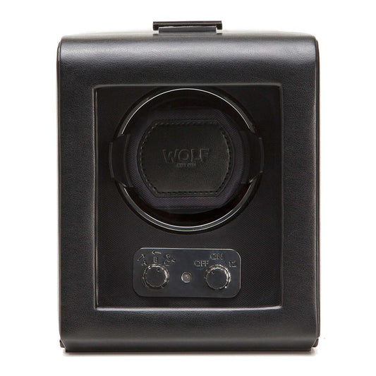 watch winderWolf Heritage Single Winder 270002Introducing the Wolf Heritage Single Winder in Black (Model 270002) – a pinnacle of functional, classically designed innovation tailored for the modern man. Elevate 
