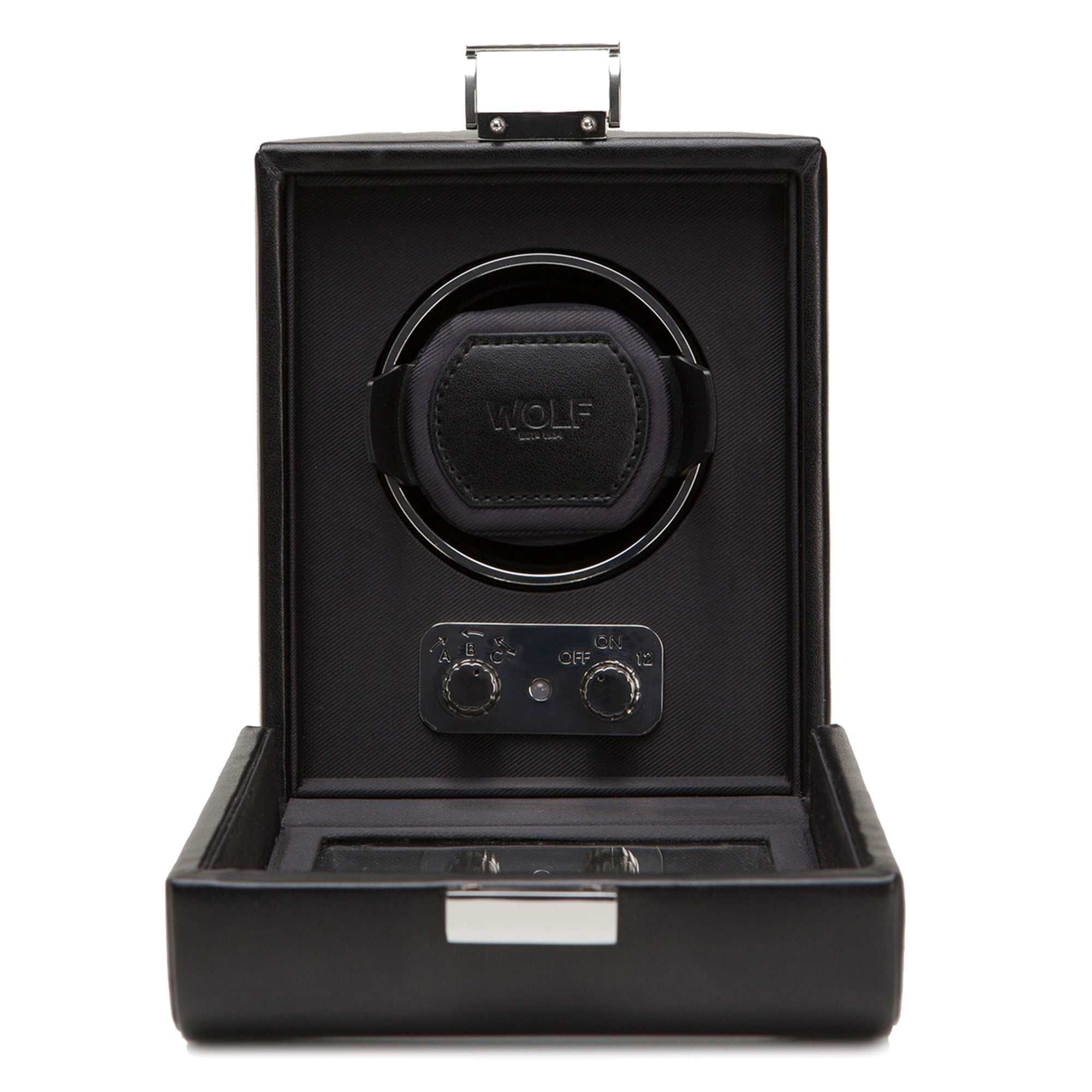 watch winderWolf Heritage Single Winder 270002Introducing the Wolf Heritage Single Winder in Black (Model 270002) – a pinnacle of functional, classically designed innovation tailored for the modern man. Elevate 