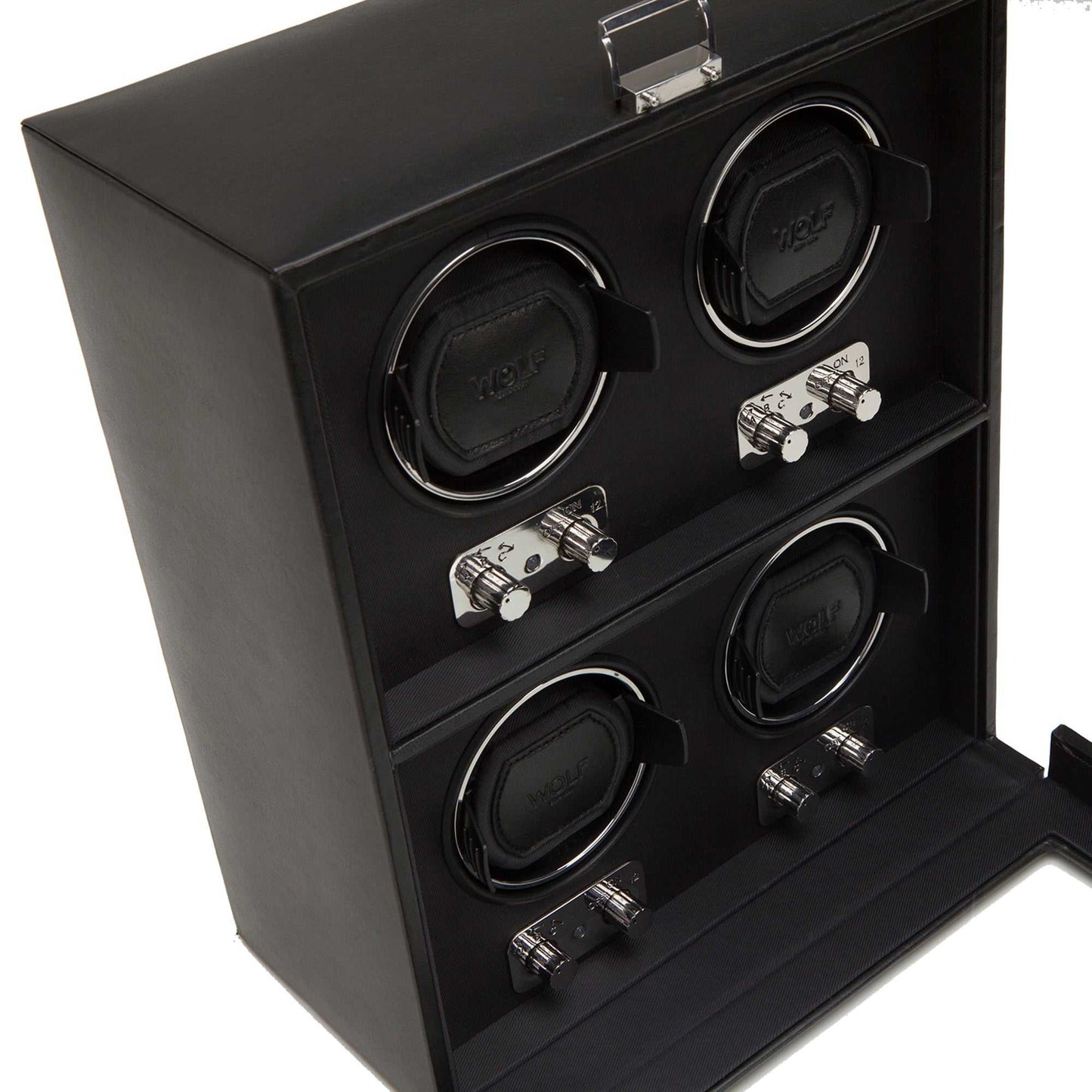 Watch AvenueWolf Heritage 4 Piece Watch Winder 270602Watch Avenue UK