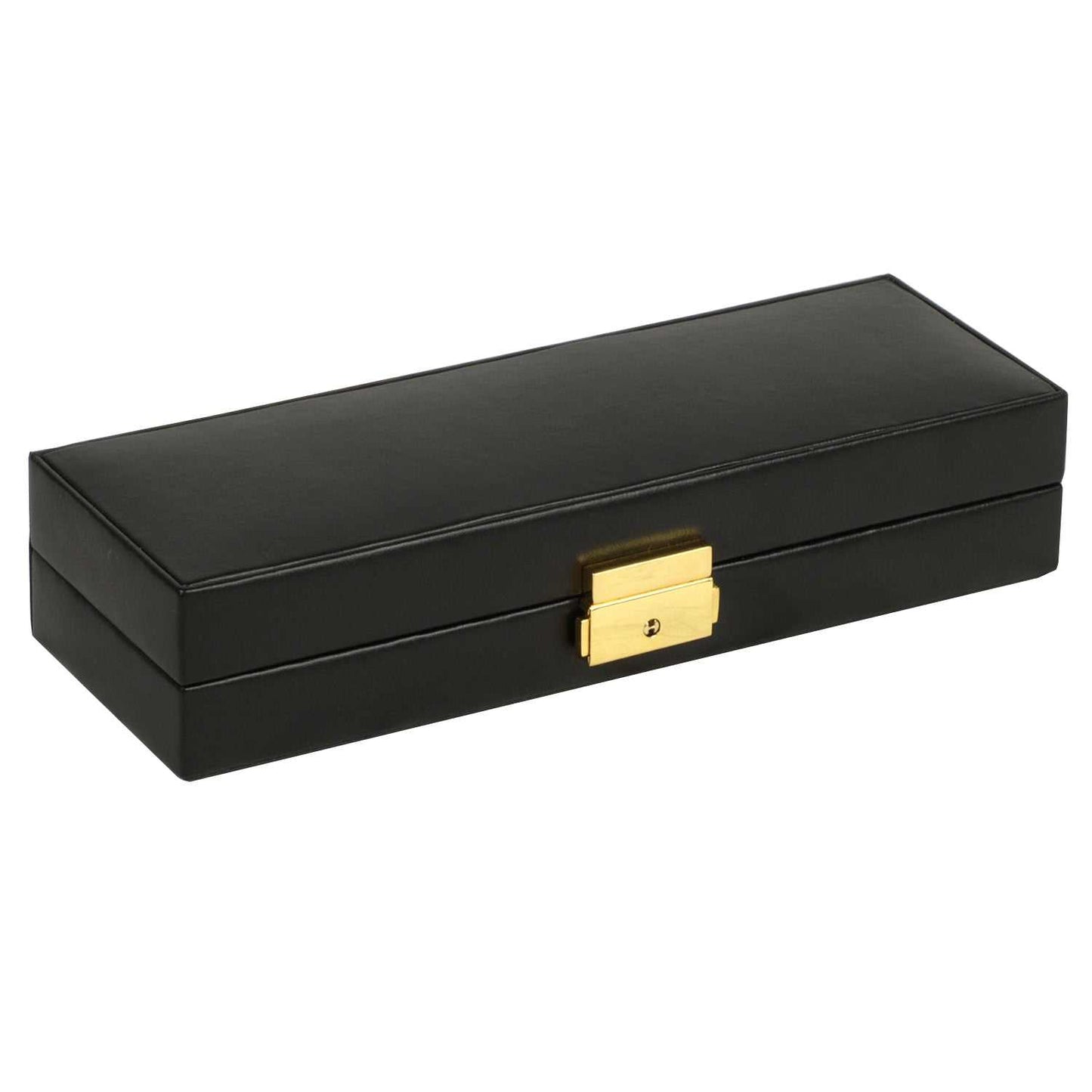 Watch Avenue UKWolf Heritage Safe Deposit Jewellery Box Black 280302Watch Avenue UK